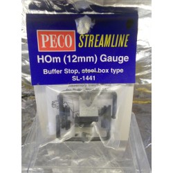 ** Peco SL-1441 Buffer Stop Steel Box Type 2 per Pack
