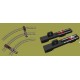 ** Proses PROPT-HO-01 HO/OO Scale Adjustable Parallel Track Tool