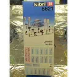** Kibri 8621 Cafe and Accessories (Figures not Included)