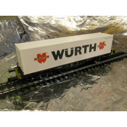 ** Fleischmann 875240 Container wagon Wurth