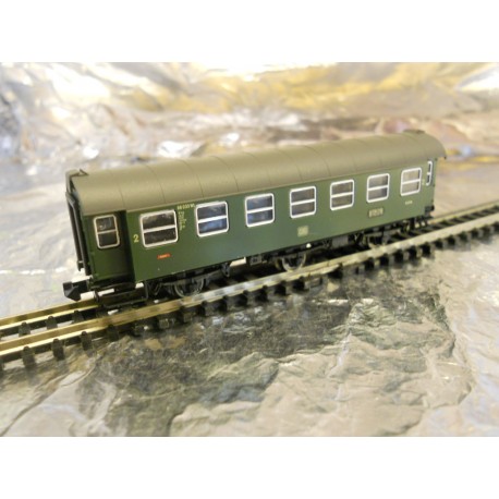 ** Fleischmann 8096 DB 2nd Class 6-Wheeled Convert Coach