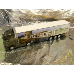 ** Herpa 289863 Mercedes Benz Actros LH '02 Curtain Canvas Semitrailer "Schmidt"