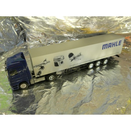 ** Herpa 268837 Mercedes Benz Actros L '02 Box Semitrailer "MAHLE"
