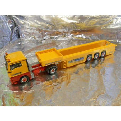 ** Herpa 156240 MAN TGX XL Cement-Part Transporter Langendorf "Bautrans" (A)