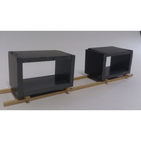 Heico 870331 Concrete Structure Load x 2 on 1 wooden frame TT / HOe / HO / 00