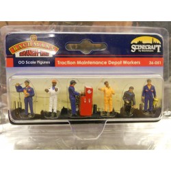 ** Bachmann 36-051 TMD Workers (6)