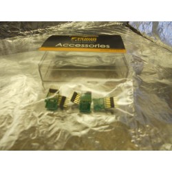 ** Graham Farish 379-428 6 Pin Decoder Blanking Plug Straight (x5)