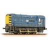 ** Bachmann 32-115B Class 08 08818 BR Blue Wasp Stripes Weathered
