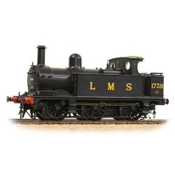 ** Bachmann 31-433 Midland Class 1F 1739 LMS Black Open Cab