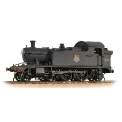 ** Bachmann 32-137A Class 4575 Prairie Tank 4592 BR Plain Black E/Emblem - Weathered