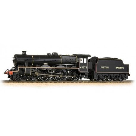 ** Bachmann 31-190 Jubilee 45575 'Madras' BR Black British Railways Lined Black (Riveted Stanier tender)