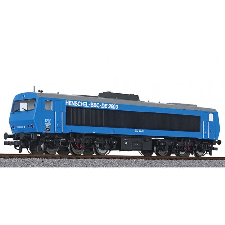 ** Liliput L132052 Diesel Locomotive DE2500 202 004-8 DB Ep.IV