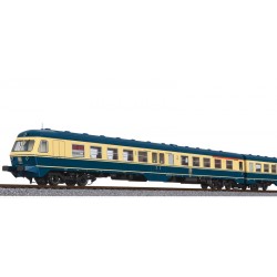 ** Liliput L133150 3 Car DMU BR 614 DB Sea blue / Beige