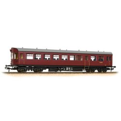 ** Bachmann 39-579 x 2 BR Auto Trailer Unlined Maroon