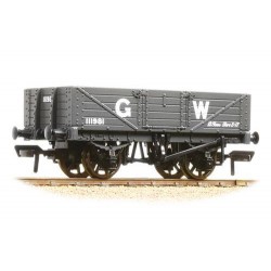 ** Bachmann 37-068 x 4 5 Plank Wagon Wooden Floor GWR Grey