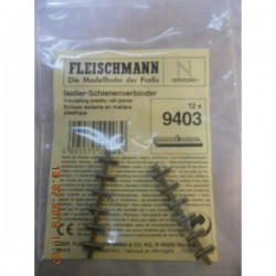 ** Fleischmann 9403 Pack of Insulated Railjoiners / Fishplates