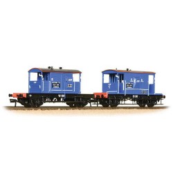 ** Bachmann 38-990 x 4 20 Ton Brake Van & SR Pill Box Twin Pack Network SouthEast
