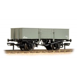 ** Bachmann 38-330 x 4 13 Ton H/Sided Steel Wagon (Smooth Sides & Wooden Doors) BR Grey