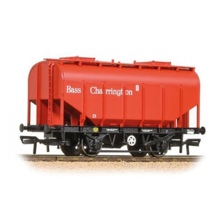 ** Bachmann 38-603 x 4 21 Ton Grain Hopper BR PO Bass Red