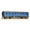 ** Bachmann 34-328A x 2 50ft. Ex-LMS PIII Parcels Van BR Blue Weathered