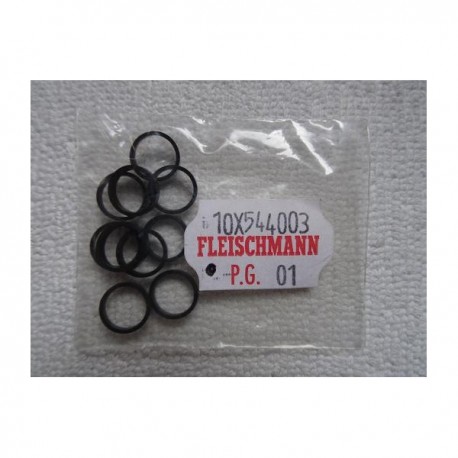 ** Fleischmann 544003 Spare Part Traction Tyres - Pack of 10