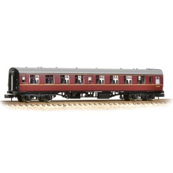 ** Graham Farish 374-012D x 2 BR Mk1 SO Second Open Maroon