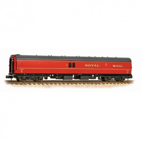 ** Graham Farish 374-901B x 2 BR Mk I TPO Post Office Red (without Side Lights)