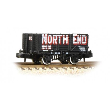 ** Graham Farish 377-091 x 2 7 Plank Wagon End Door Wagon 'North End'