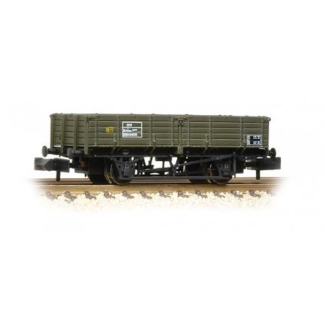** Grahann Farish 377-775 x 2 12 Ton Pipe Wagon BR Engineers Olive Green