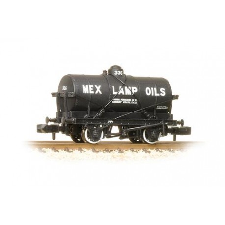 ** Graham Farish 373-680 x 2 14 Ton Tank Wagon with Large Filler 'Mex Lamp Oils'