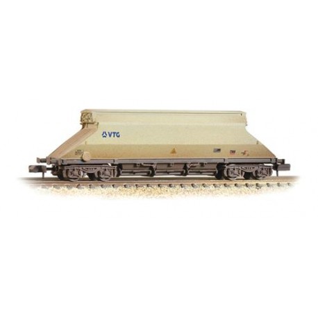 ** Graham Farish 377-103 x 2 90 Tonne glw JGA Bogie Hopper 'VTG' Weathered