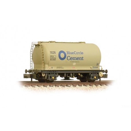 ** Graham Farish 377-925A x 2 PCA Metalair Bulk Powder Wagon Blue Circle Weathered