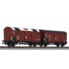 ** Liliput L230138 x 1 Wagon Set - "BVZ" BRG Ep.II