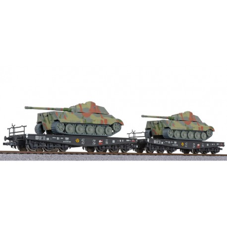 ** Liliput L230144 x 1 2-unit tank transport set