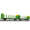 ** Liliput L235243 x 1 Timber Carrier Wagon, DB, oBB, Eo. VI