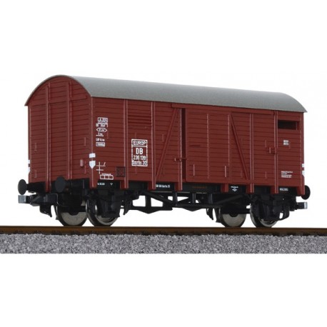 ** Liliput L235073 x 1 Covered Goods Wagon DB Ep.III