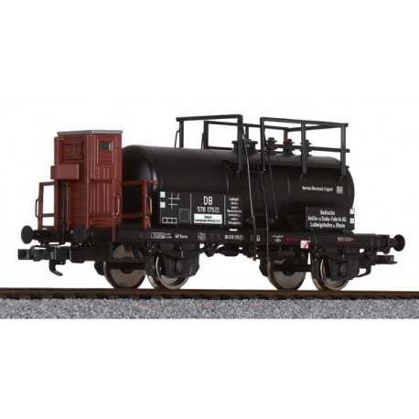 ** Liliput L235391 x 1 Chemical Tank Wagon 'BASF' DB Ep.III