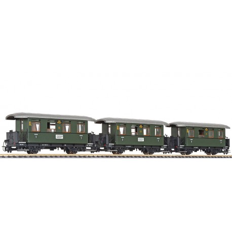 Liliput 340500 x 1 3-unit set coaches "ochslebahn"