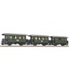 Liliput 340500 x 1 3-unit set coaches "ochslebahn"