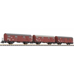 ** Liliput L260132 x 1 3-unit set, Gos 245, DB, period IV, 1986, platform