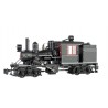 ** Bachmann 85098 x 1 Two-Truck Climax Black Unlettered Red & White Trim