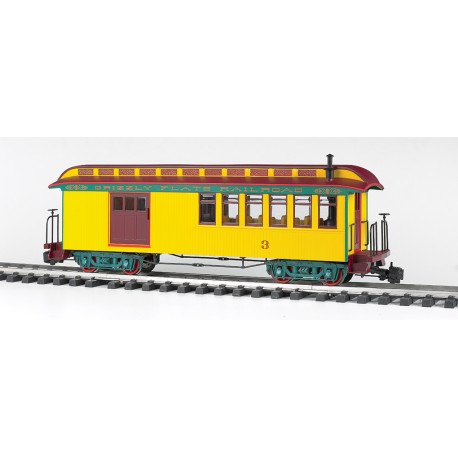 ** Bachmann 97105 Jackson Sharp Passenger Combine Grizzly Flats 3 (Lighted)
