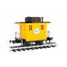** Bachmann 98087 x 1 Caboose Short Line Railroad Yellow With Black Roof