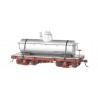 ** Bachmann 26521 x 1 18' Tank Cars Silver, Data Only (2/Box)