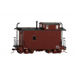 ** Bachmann 26566 x 118' Caboose Off-Set Cupola Caboose - Oxide Red, Data Only