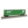 ** Bachmann 14905 x 1 50' Braced Box Car Greenville & Nrthrn R/way (Flashing Led)