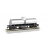 ** Bachmann 16304 x 1 Track Cleaning Tank Car Silver Unlettered