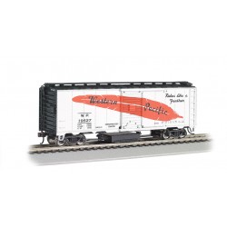 ** Bachmann 16317 x 1 Track Cleaning 40' Box Car Western Pacific (Feather)