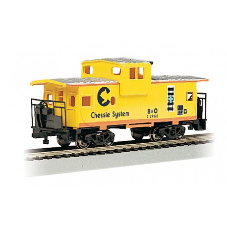 ** Bachmann 17709 x 1 36' Wide-Vision Caboose Chessie System Yellow