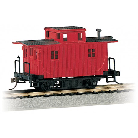 ** Bachmann 18449 x 1 Bobber Caboose Red Unlettered